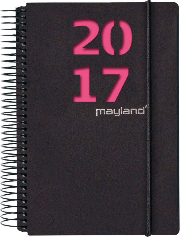 SPIRALKALENDER 1 DAG PVC FRI 2017 MAYLAND