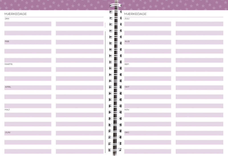 FAMILIENS A5 UGEKALENDER PVC FRI 2017 MAYLAND
