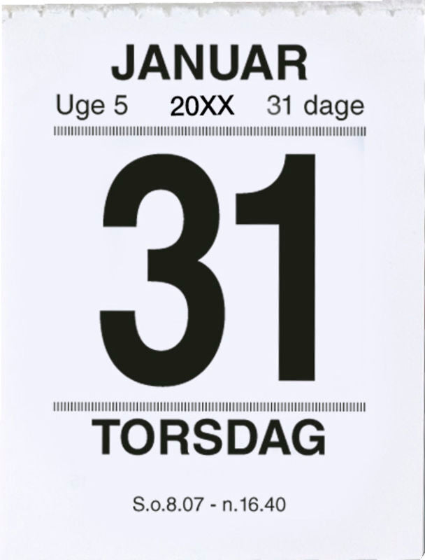 BRODERIKALENDER M. SPLIT OG BAGSIDETEKST 2017 MAYLAND