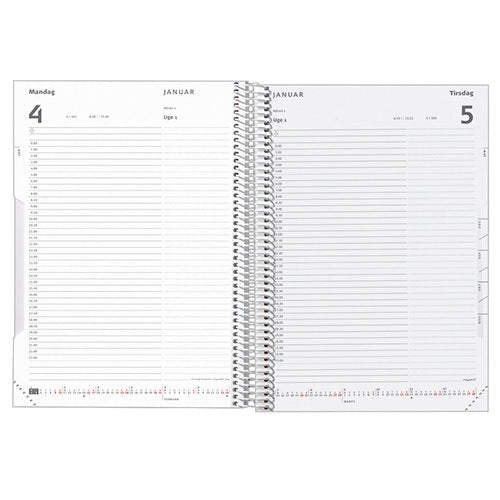TIMEKALENDER 1 DAG PVC FRI SORT 2018 MAYLAND