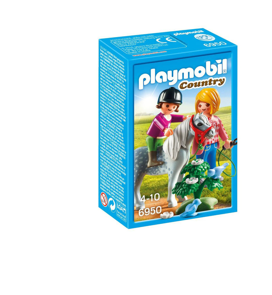 6950 PLAYMOBIL PONYRIDNING MED MOR