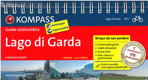 Kompass Fahrradführer 6711: Lago di Garda