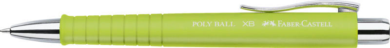 KUGLEPEN Faber-Castell POLY BALL LIME
