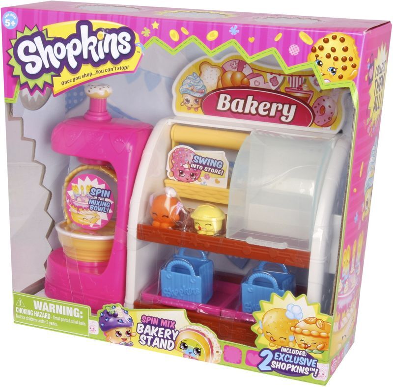 SHOPKINS MIX. BAKERY + FRUIT&VEG. STAND