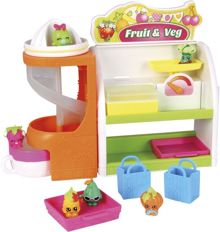 SHOPKINS MIX. BAKERY + FRUIT&VEG. STAND
