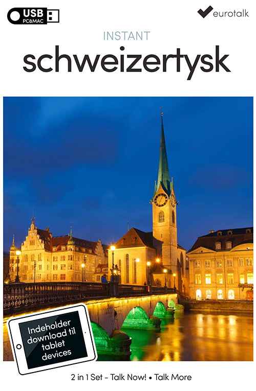 Schweizertysk begynder- og parlørkursus USB & download