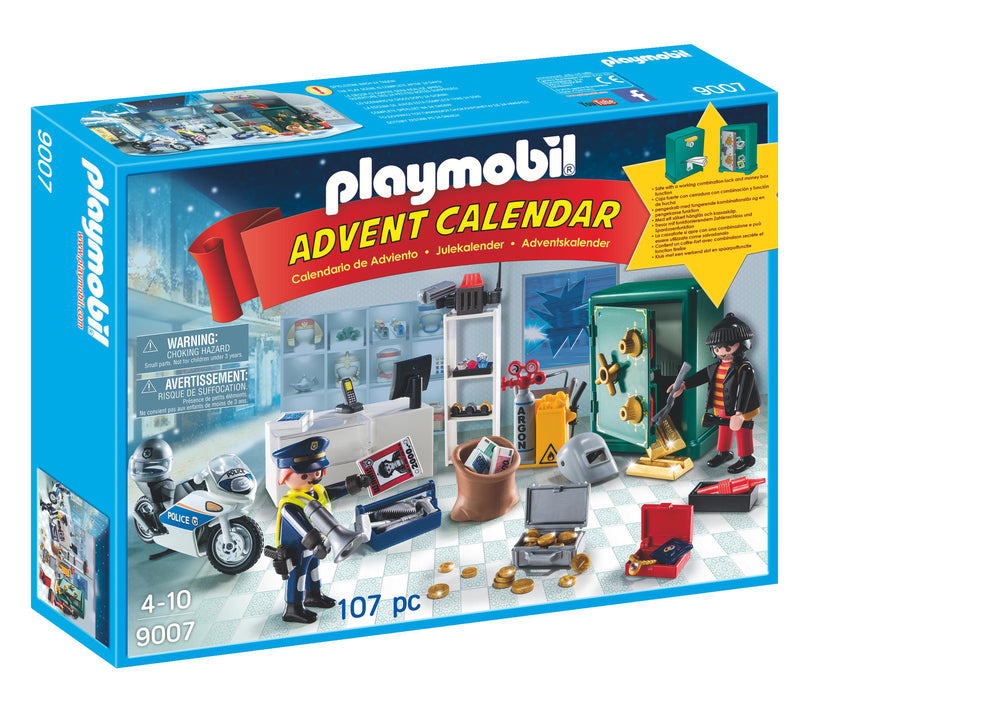9007 PLAYMOBIL JULEKALENDER ”POLITIAKTION“