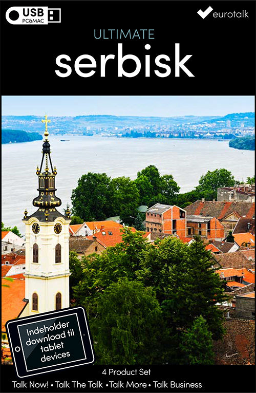 Serbisk samlet kursus USB & download