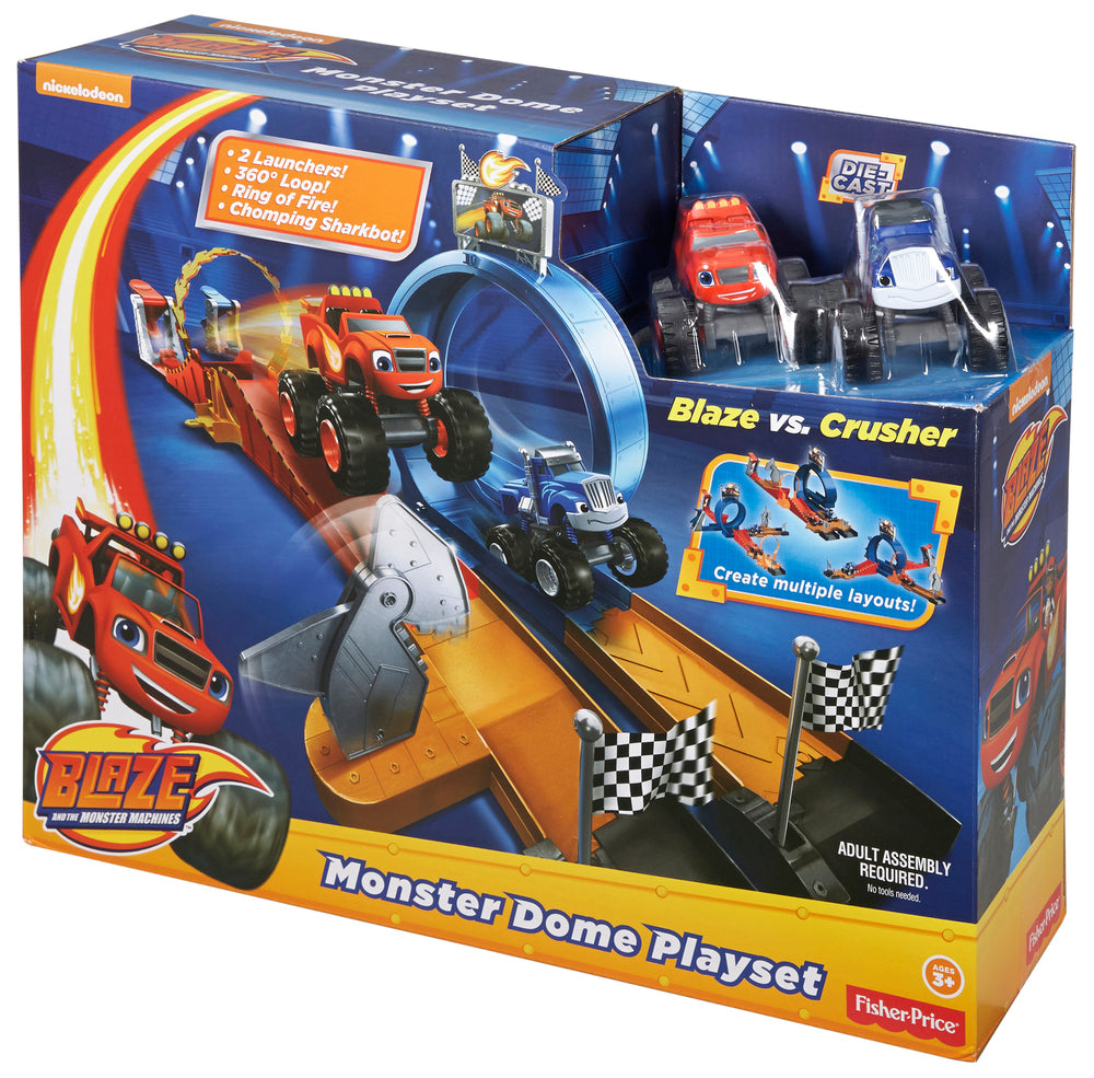 BLAZE AND THE MONSTER MACHINES DOME PLAYSET