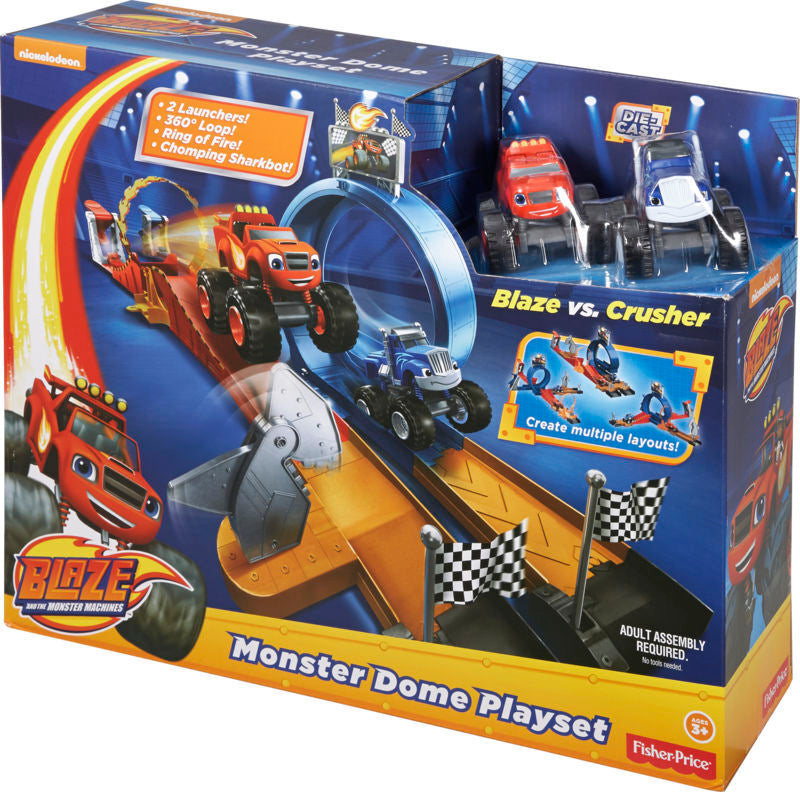 BLAZE AND THE MONSTER MACHINES DOME PLAYSET