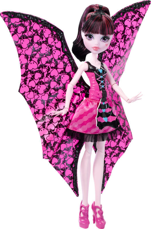 MONSTER HIGH GHOUL-TO-BAT TRANFORMATION DRACULAURA