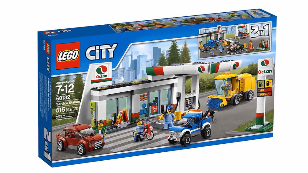 60132 LEGO CITY TOWN SERVICESTATION
