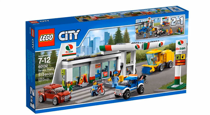 60132 LEGO CITY TOWN SERVICESTATION