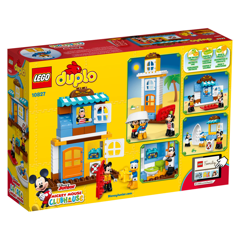 10827 LEGO DUPLO DISNEY MICKEY OG VENNER – STRANDHUS