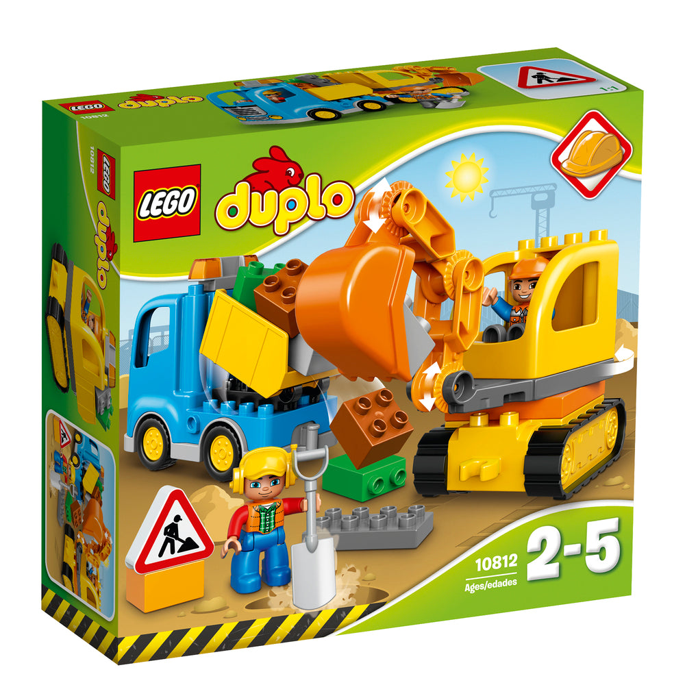 10812 LEGO DUPLO Town Lastbil og gravemaskine på larvefødder