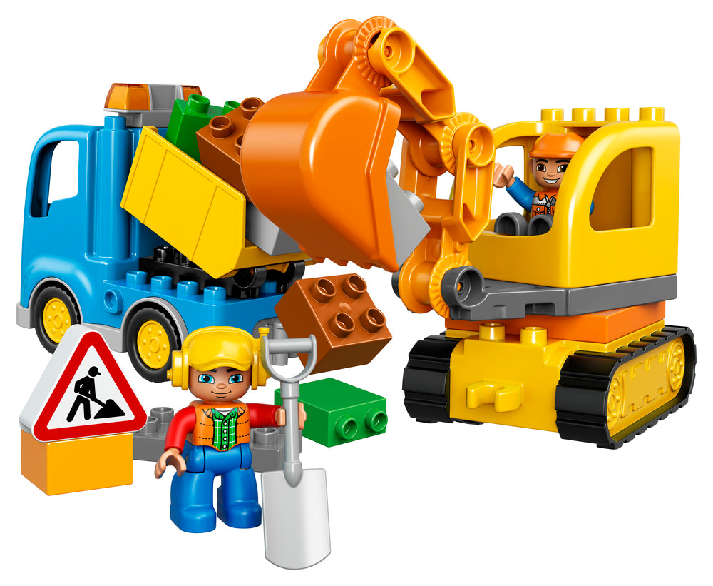 10812 LEGO DUPLO Town Lastbil og gravemaskine på larvefødder