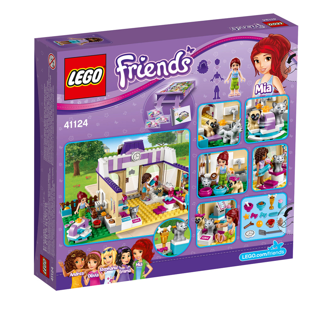 41124 LEGO FRIENDS HEARTLAKE DAGPLEJE FOR HUNDEHVALPE