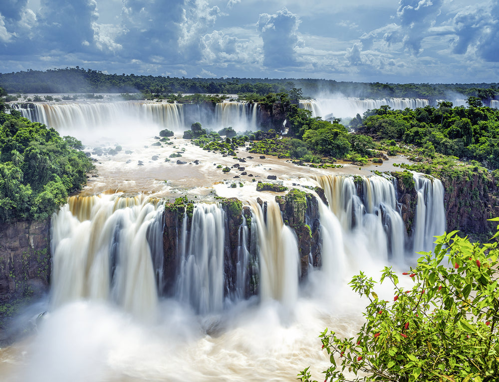 Puslespil iguazuwaterfalls, brazil 2000 brikker