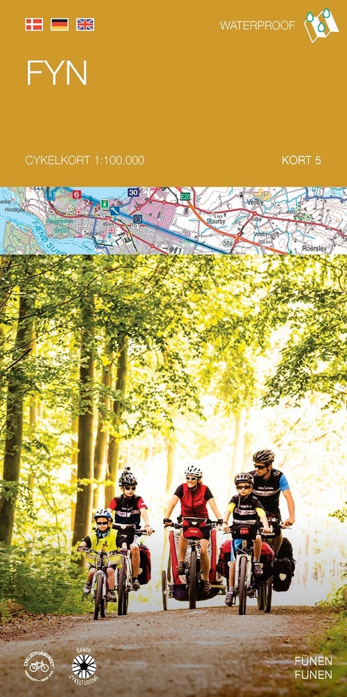 Cykelkortserie Danmark 5: Fyn