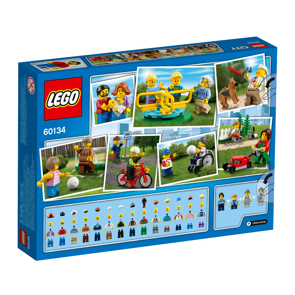 60134 LEGO CITY SJOV I PARKEN FOLK FRA BYEN