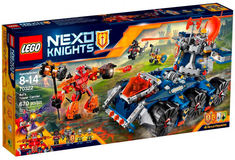 70322 LEGO NEXO KNIGHTS AXLS TÅRNBÆRER