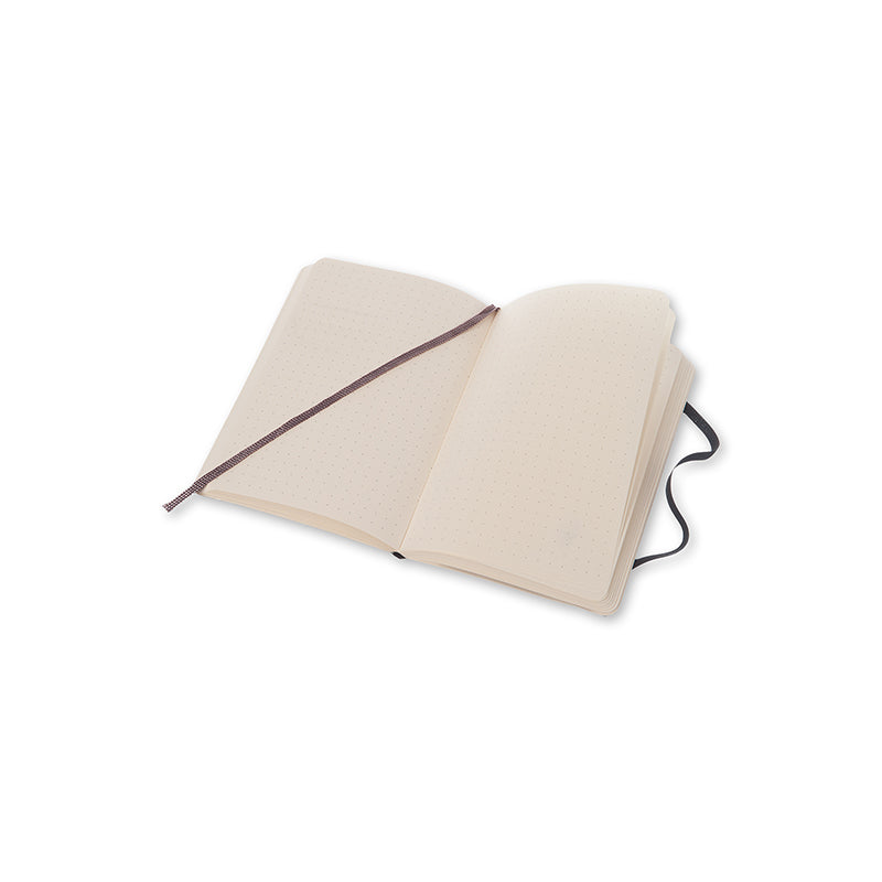Notesbog Moleskine pocket sort m/192 prikket ark soft cover