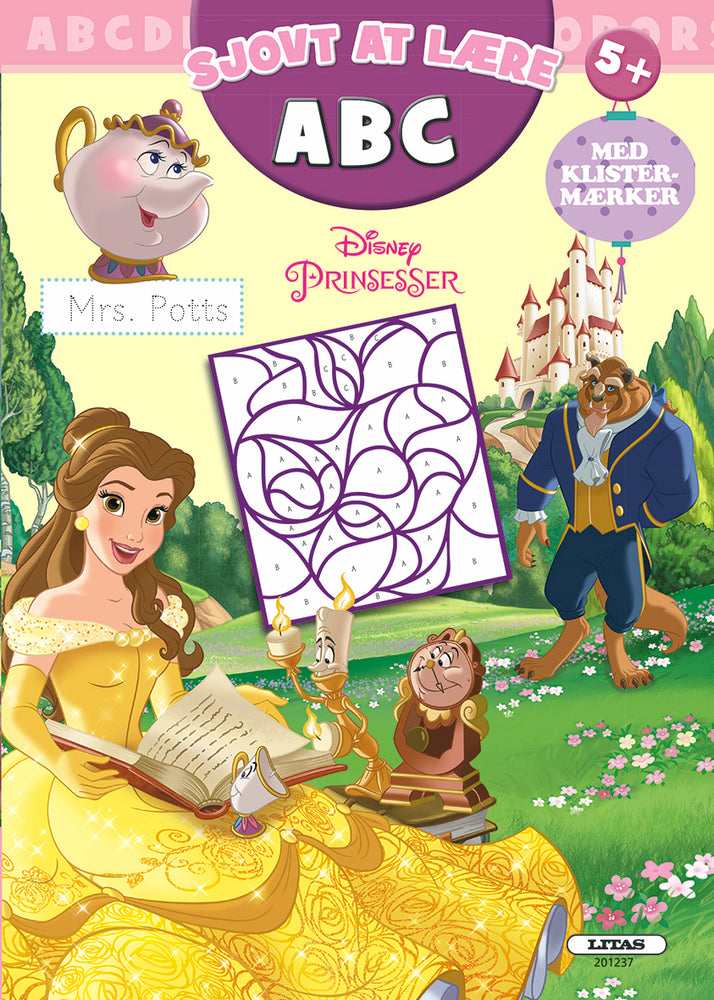 LEG & LÆR PRINSESSE ABC ( kolli 6 )