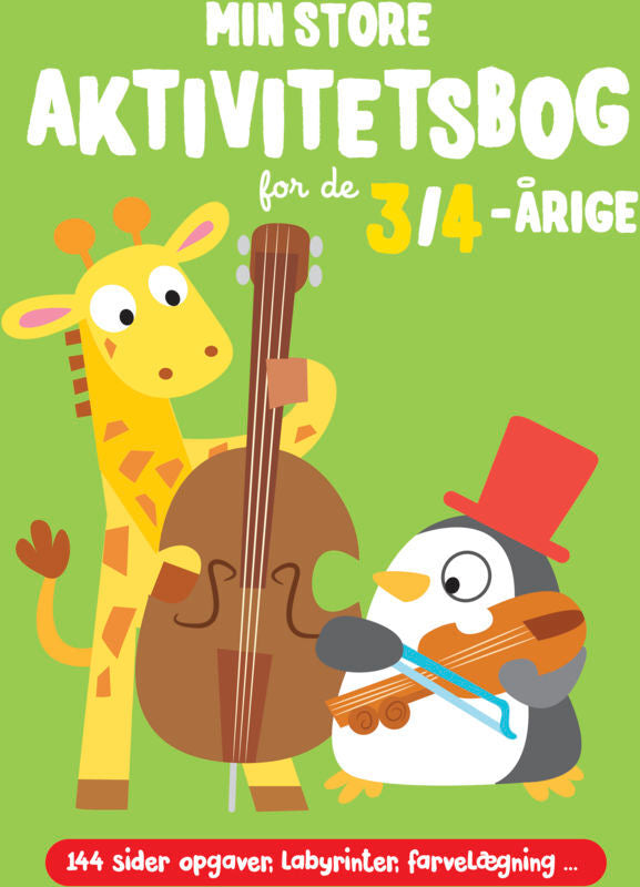 MIN STORE AKTIVITETSBOG FOR DE 3/4 - ÅRIGE