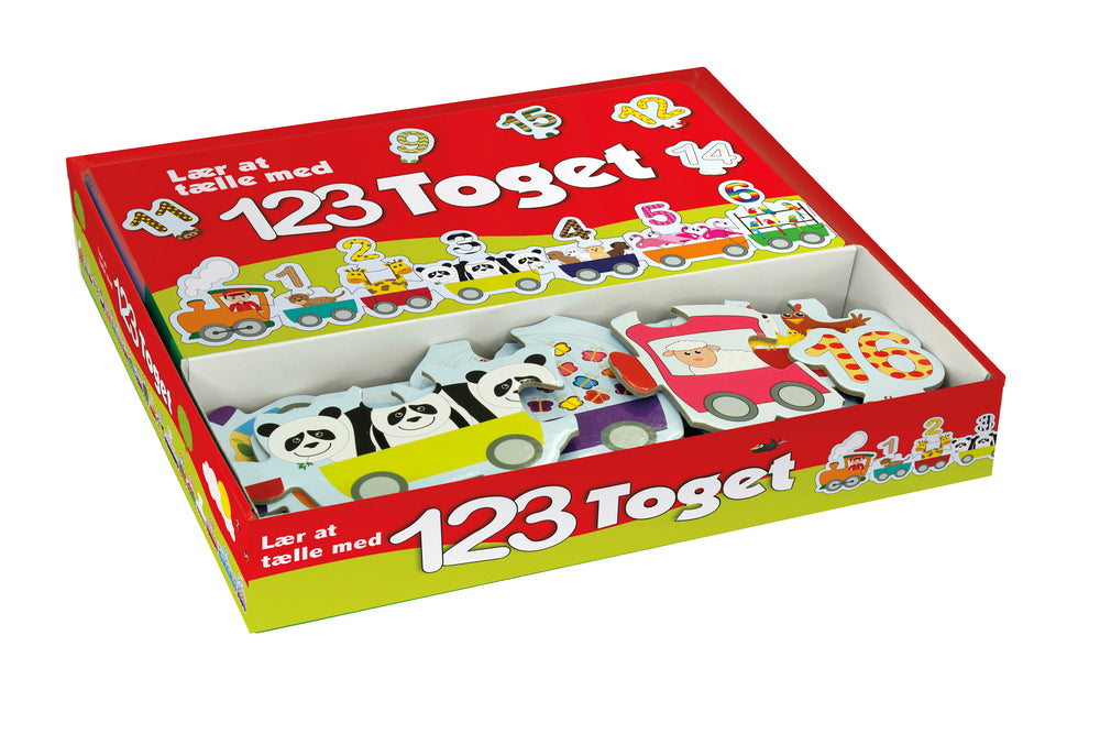 Lær at tælle med 123 toget