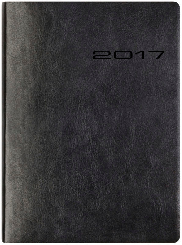 KALENDER 2017 LETTS LECASSA A5 UGE SORT
