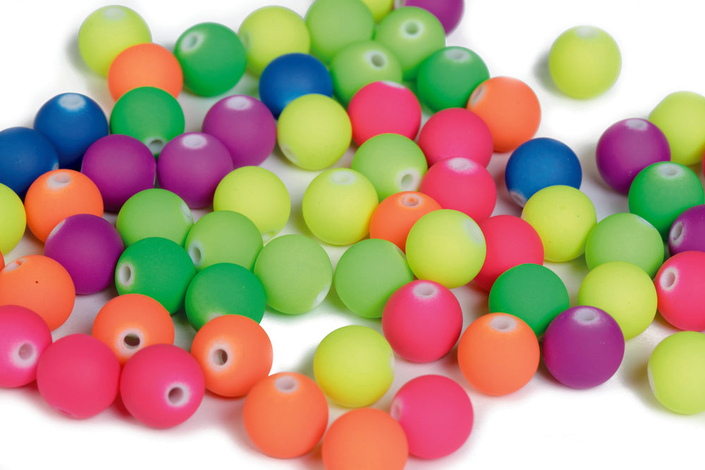 Pearl`N fun mat 10mm ass farver 125g bøtte