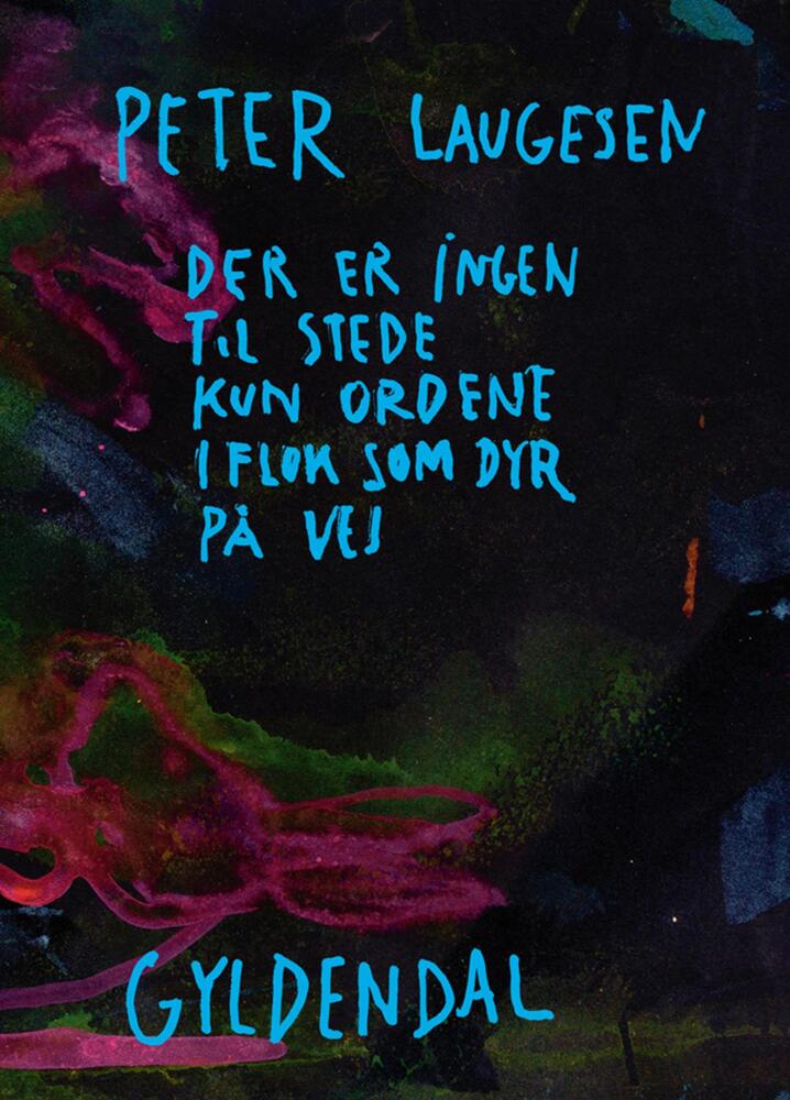 Der er ingen til stede kun ordene i flok som dyr på vej