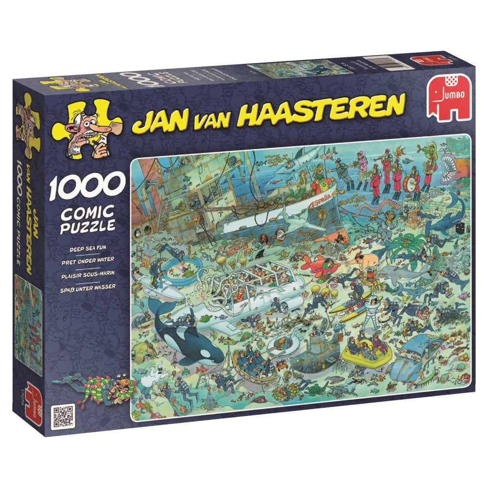 JAN VAN HAASTEREN PUSLESPIL 1000 BRIKKER ASST