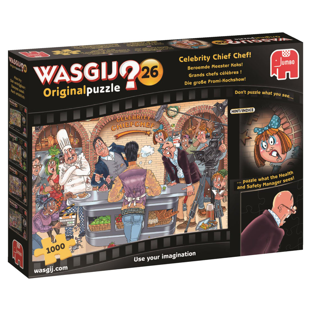WASGIJ PUSLESPIL, 1000 BRIKKER ASST