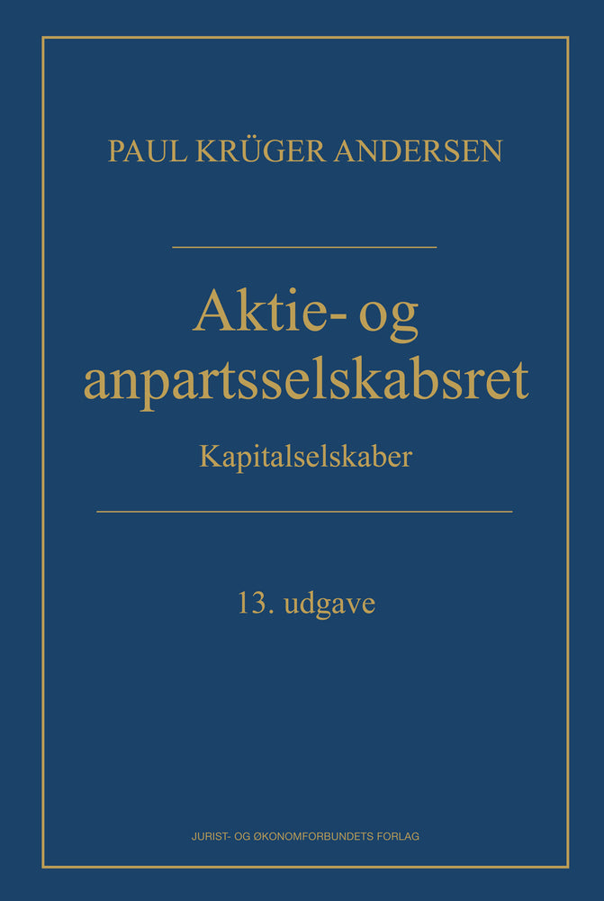 Aktie- og Anpartsselskabsret