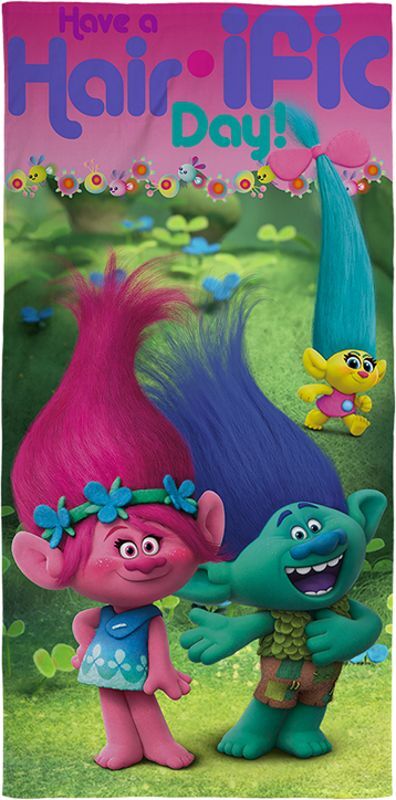 TROLLS HÅNDKLÆDE STR. 70 X 140 CM