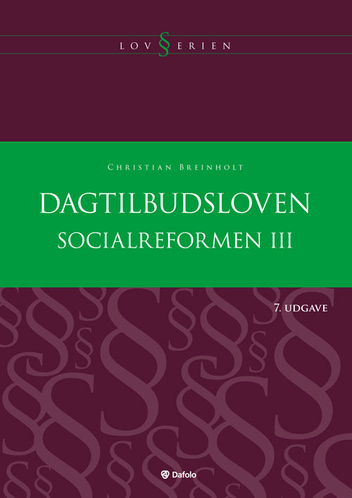 Socialreformen Dagtilbudsloven