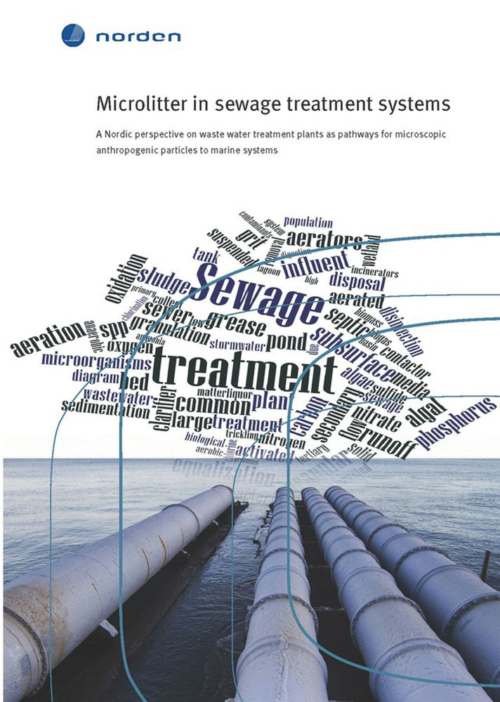 TemaNord Microlitter in sewage treatment systems