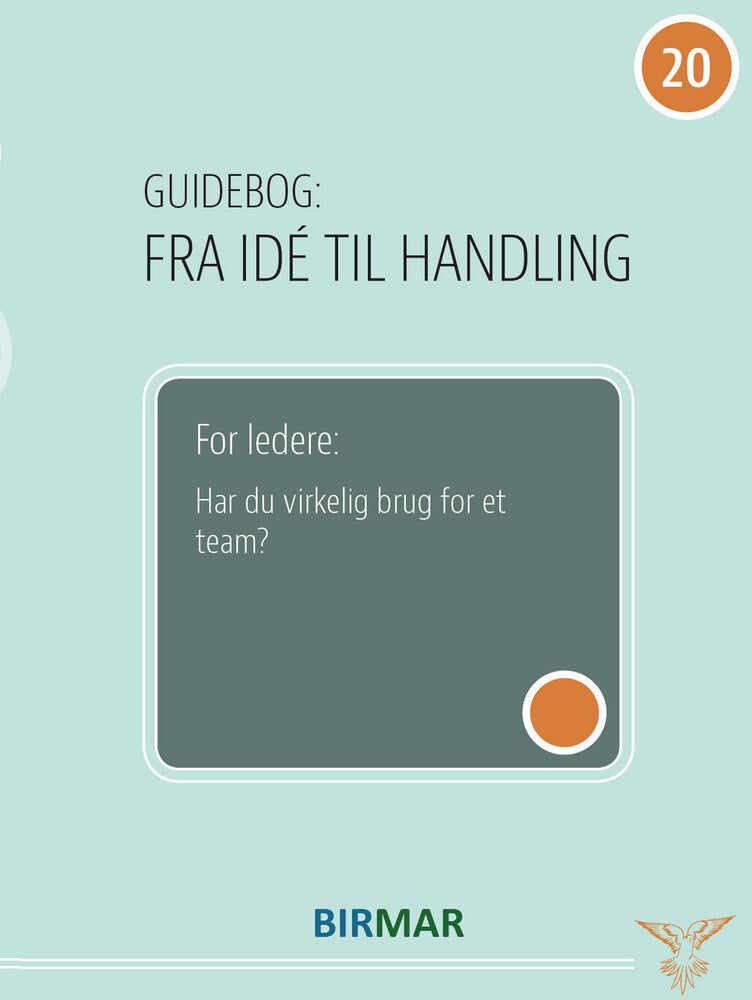 Har du virkelig brug for et team?
