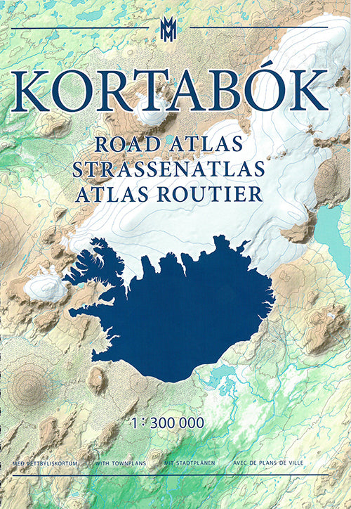 Kortabók Islands = Road atlas = Strassenatlas = Atlas routier 2015-2016