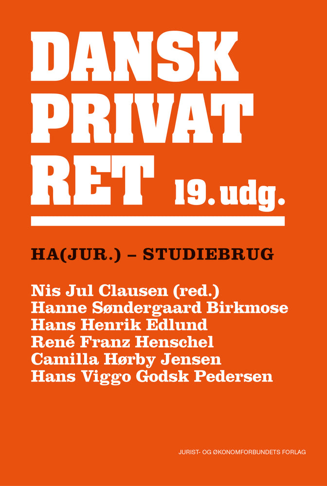 Dansk Privatret HA(jur.)