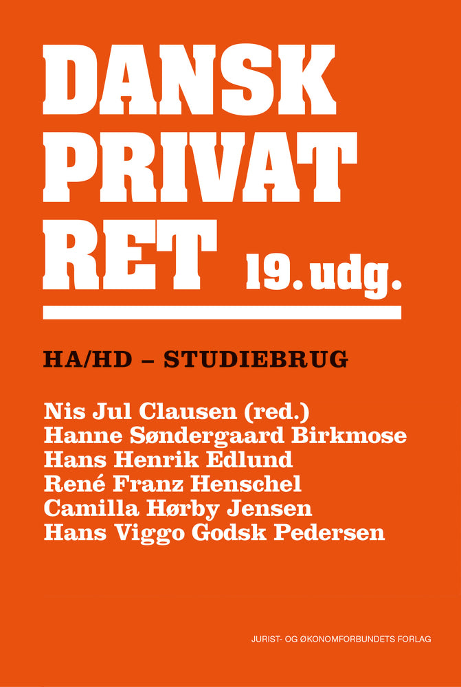 Dansk Privatret HA og HD