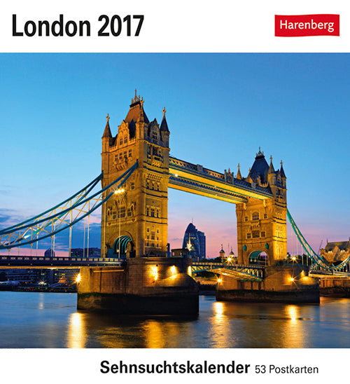 London postkortkalender 2017