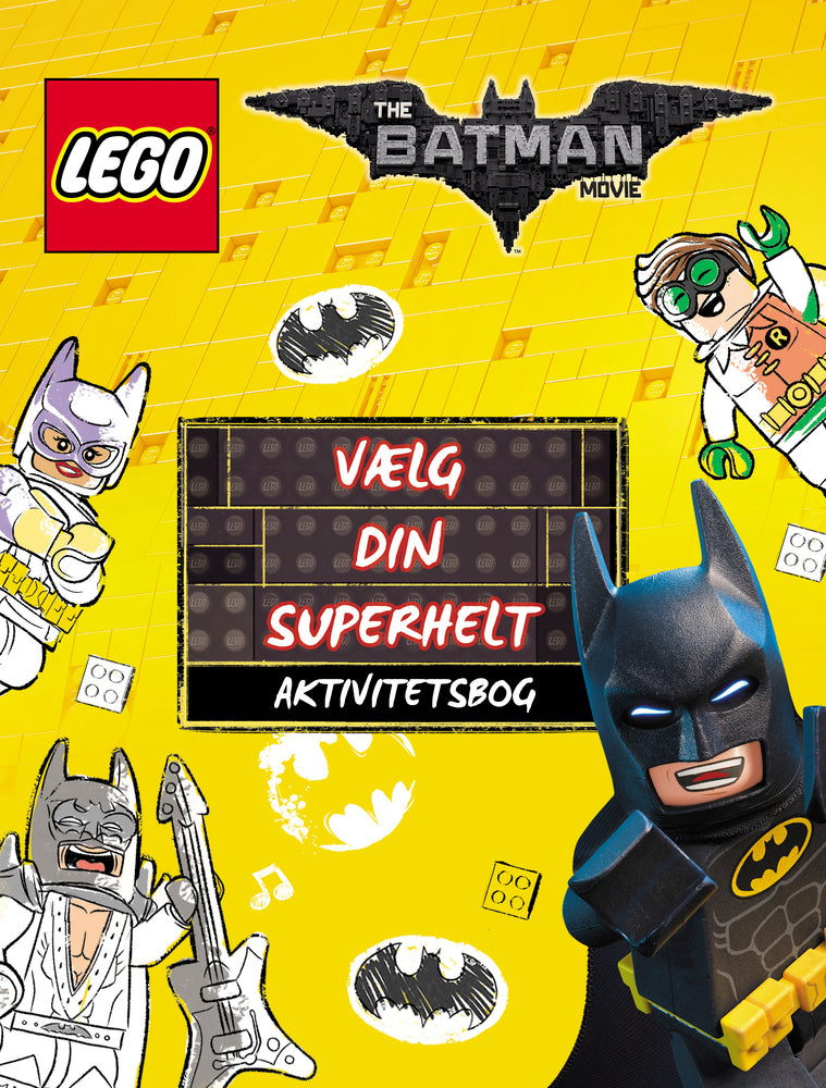 LEGO Batman: Vælg din superhelt - Aktivitetsbog