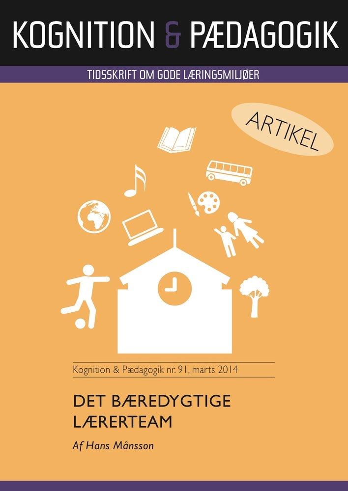Det bæredygtige lærerteam