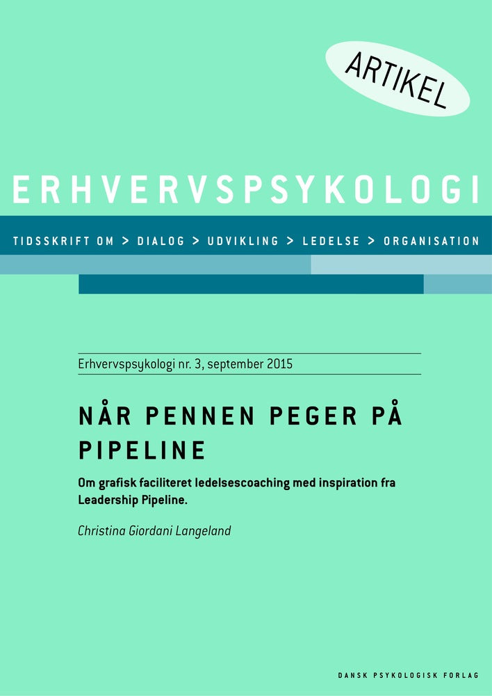 Når pennen peger på pipeline