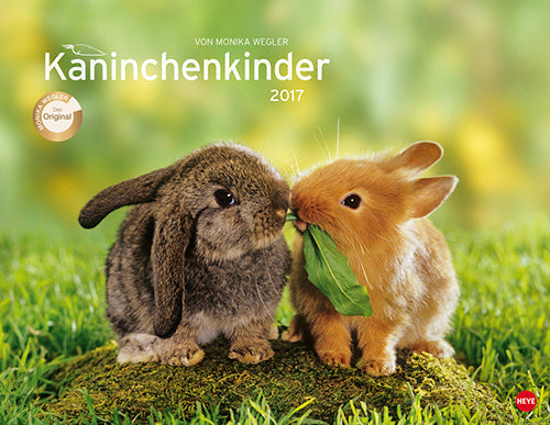 Kaninchenkinder Posterkalender 2017