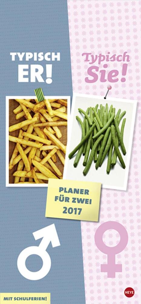 Typisch Er Typisch Sie Planer 2017