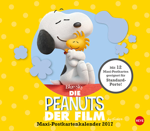 Peanuts Film Maxi Postkortkalender