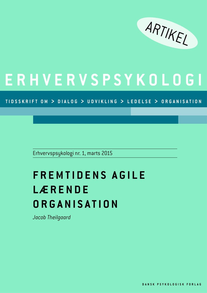Fremtidens agile lærende organisation